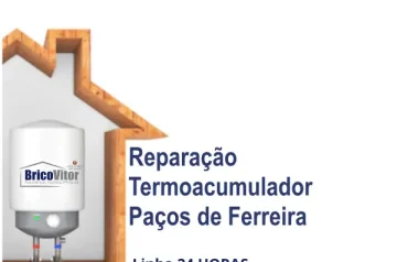 Reparação Termoacumulador Paço de Ferreira